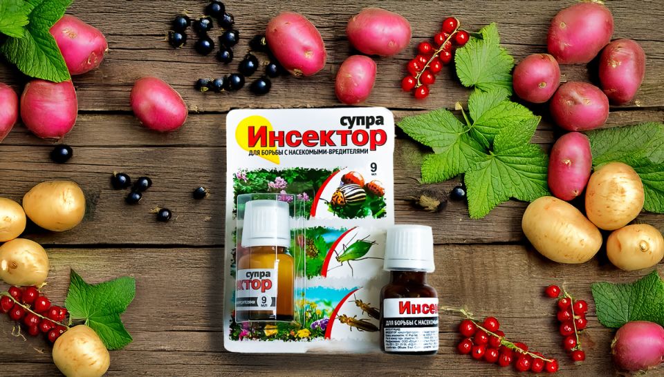 Эффективная защита картофеля: как «Инсектор Супра» справляется с колорадским жуком в дождливое лето