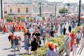 Сотрудники полиции поздравляют жителей Омской области с Днем России!