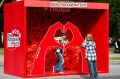 Зона «Люби» стала местом для творчества