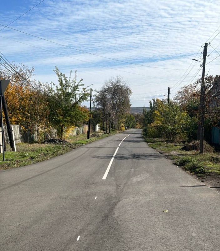 В Стаханове завершили капитальный ремонт дорог при поддержке Омской области