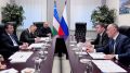 Виталий Хоценко обсудил с Жамшидом Ходжаевым планы сотрудничества Омской области и Узбекистана