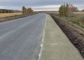 В Омской области завершается ремонт участка трассы Горьковское–Калачинск–Оконешниково