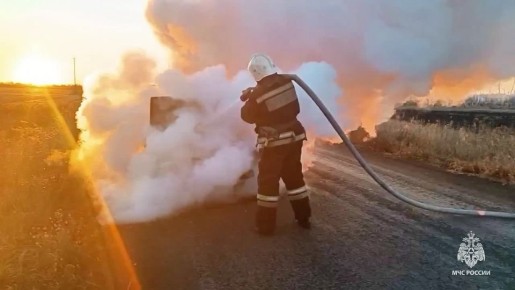 Свыше 160 автопожаров ликвидировали сотрудники МЧС России в этом году