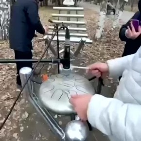 В Советском парке открылась новая музыкальная арт-зона