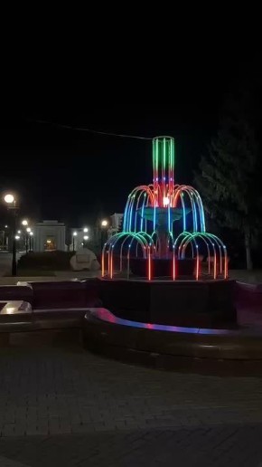 В Омске включили праздничную подсветку у Тарских ворот!
