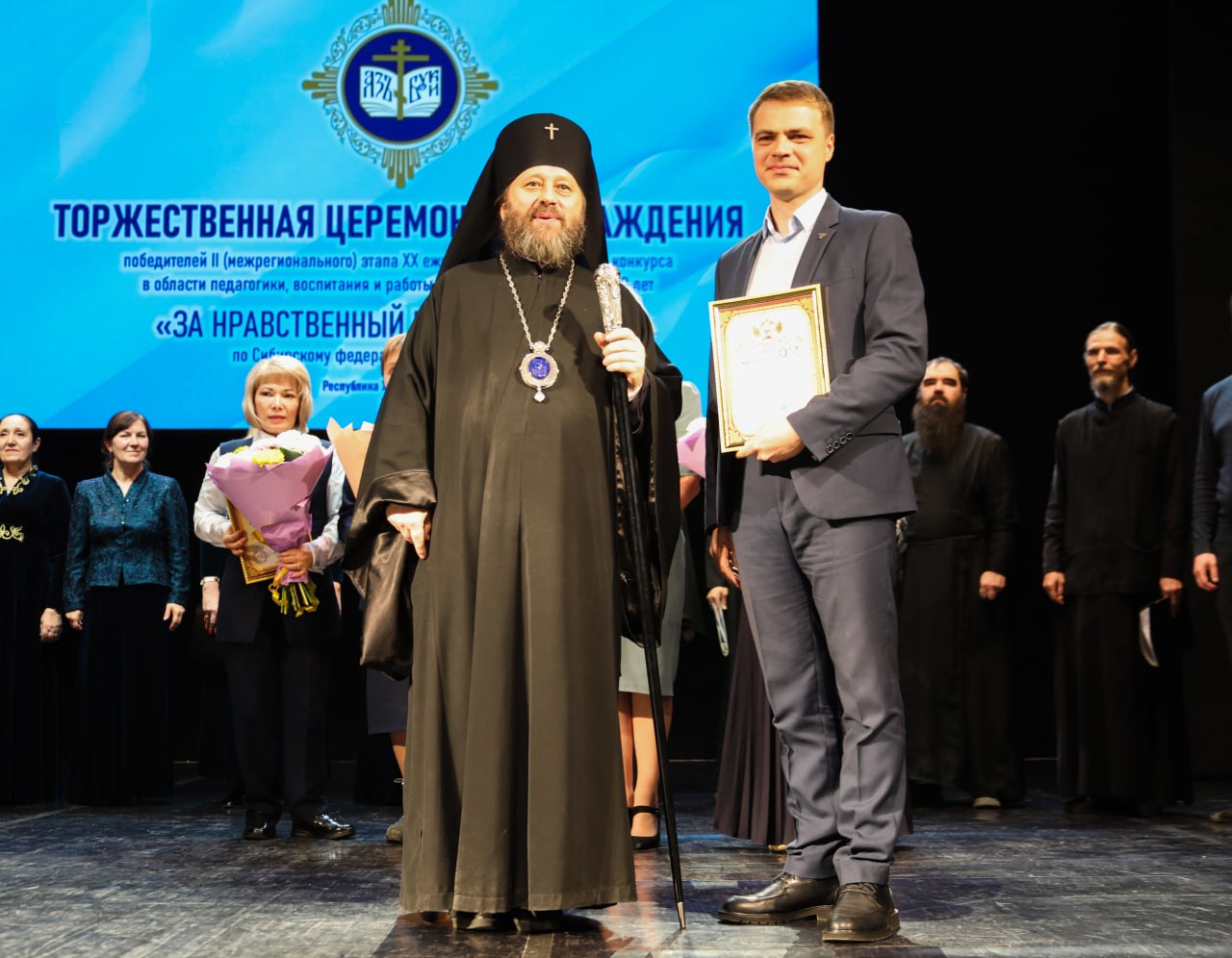 Омич Константин Диянов отмечен за вклад в духовно-нравственное воспитание!