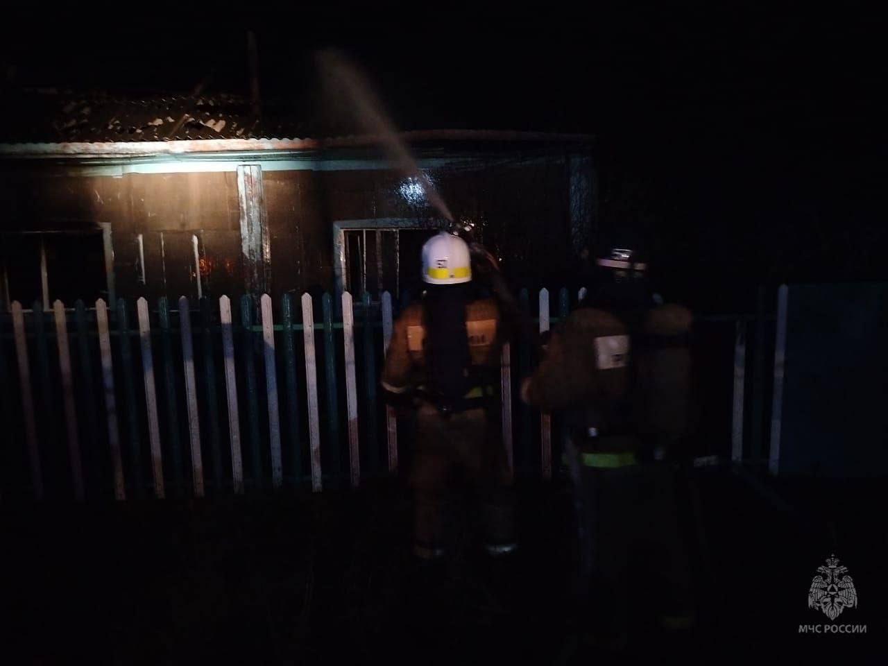 Пожар в Омской области унёс жизни двух человек