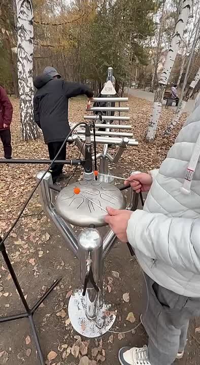 В Советском парке открылась новая музыкальная арт-зона