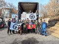 Волонтеры, неравнодушные горожане, администрации районов и общественные организации собрали очередную партию гуманитарной помощи
