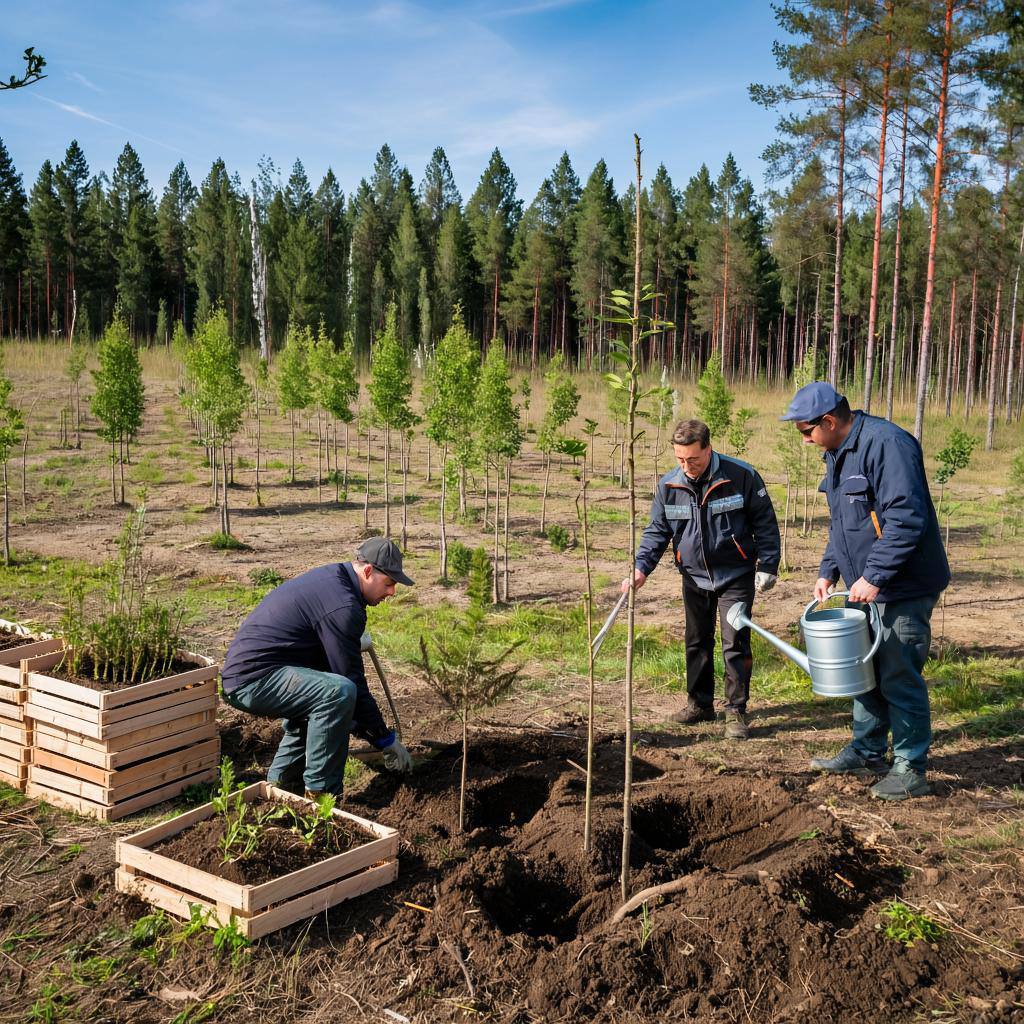 В Омской области создадут два новых лесных хозяйства – в Тарском и Нижнеомском районах