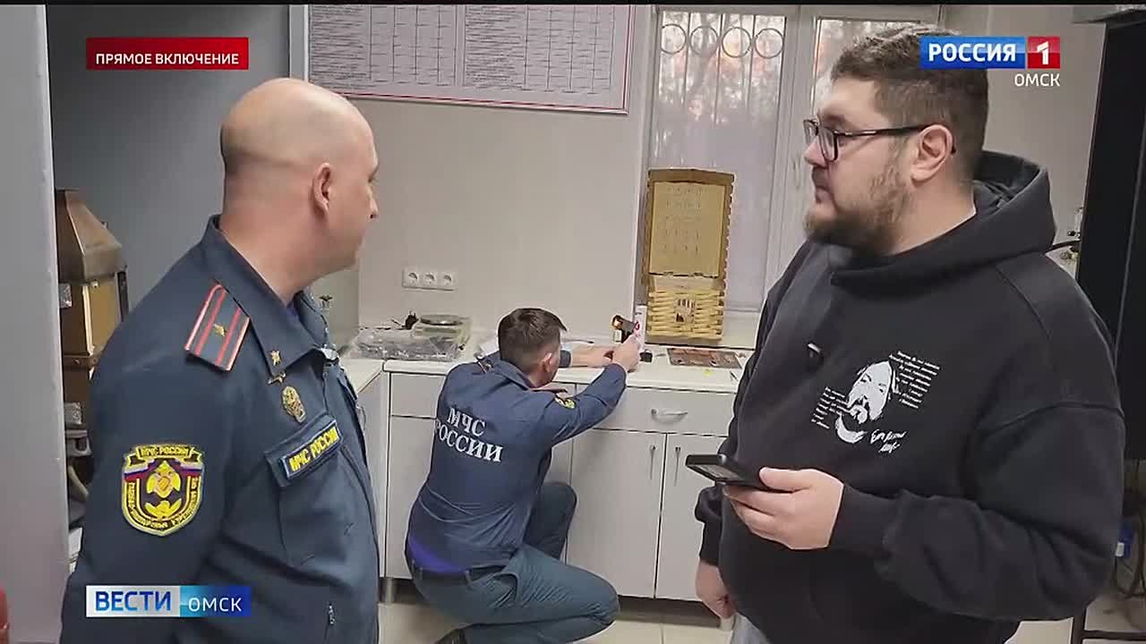 Омская пожарная лаборатория стала лучше в России