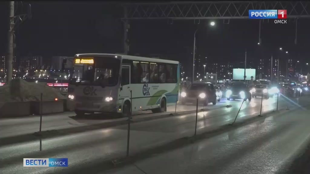 В Омске завершаются основные работы по ремонту правой половины моста у Телецентра