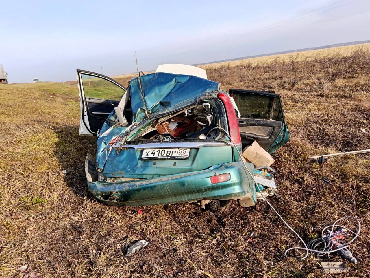 Сегодня в 10:10 часов в дежурную часть ОМВД России по Любинскому району поступило сообщение о ДТП на автодороге Тюмень–Омск Сегодня в 10:10 часов в дежурную часть ОМВД России по Любинскому району поступило сообщение о ДТП на автодороге Тюмень–Омск