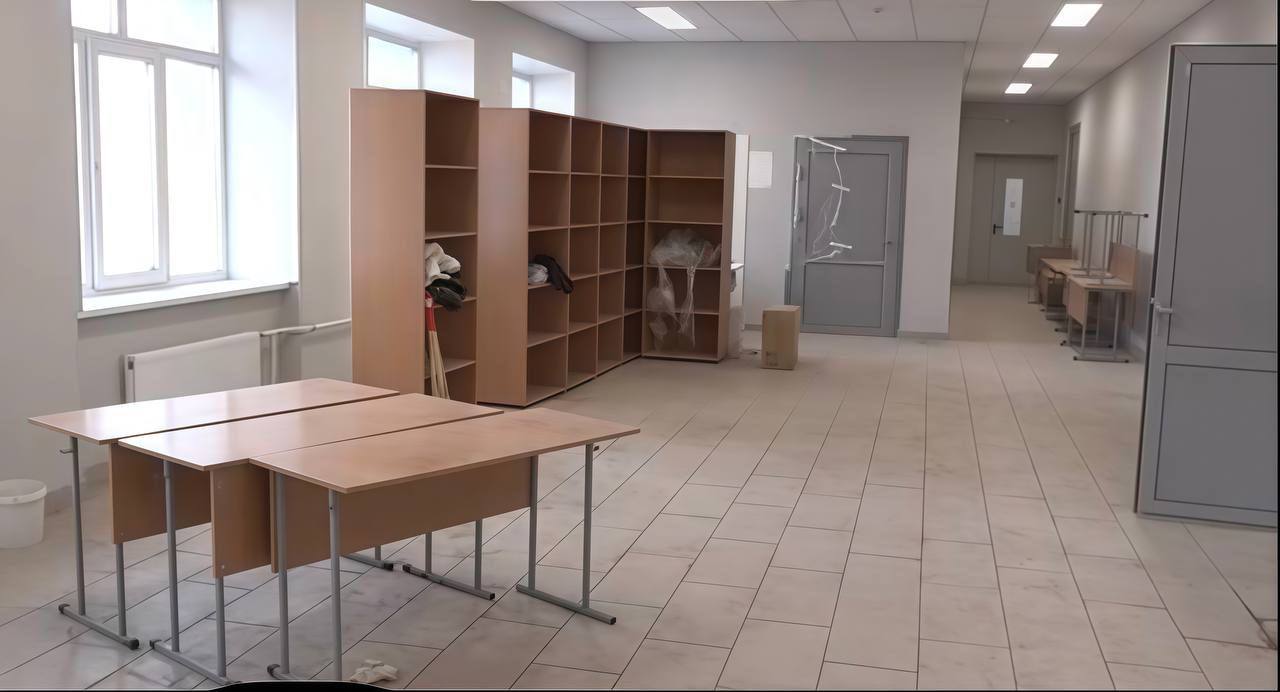 В Омске завершается капитальный ремонт школы № 14 В Омске завершается капитальный ремонт школы № 14