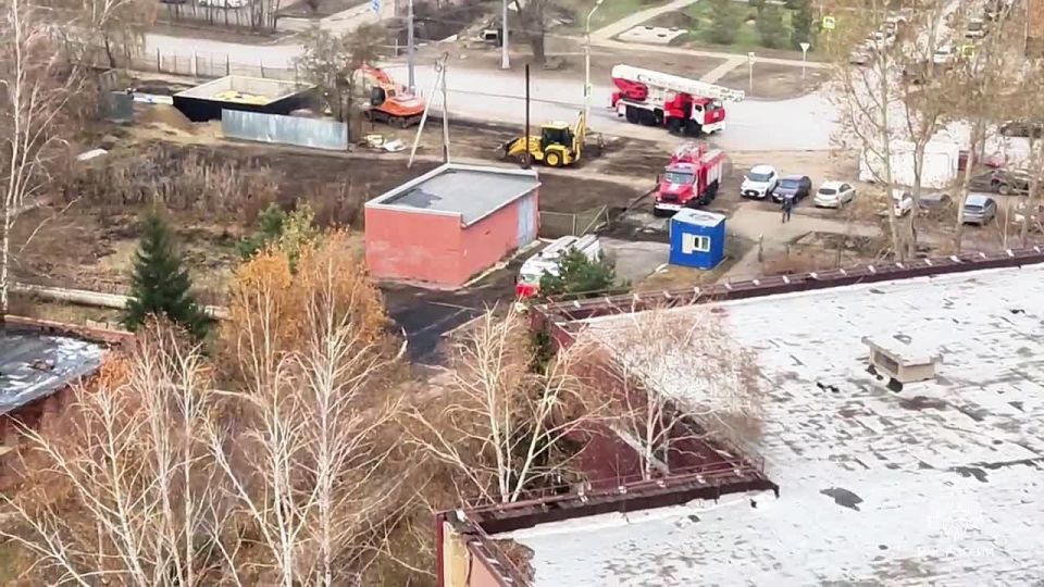 Пожарнотактические учения в омской больнице: отработали действия в экстренной ситуации