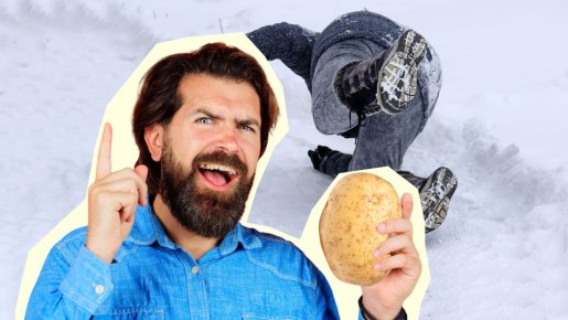 Выручат лак для волос и картошка: обувь не будет скользить даже в сильный гололед