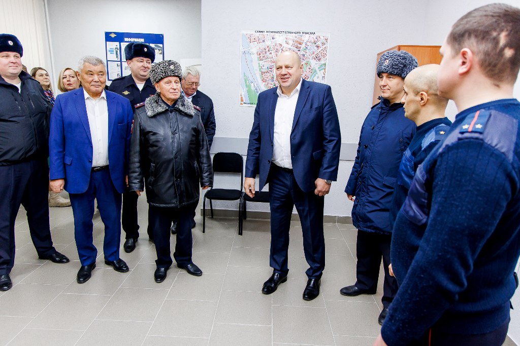 Второй за эту предпраздничную неделю участковый пункт полиции открылся в Омске Второй за эту предпраздничную неделю участковый пункт полиции открылся в Омске