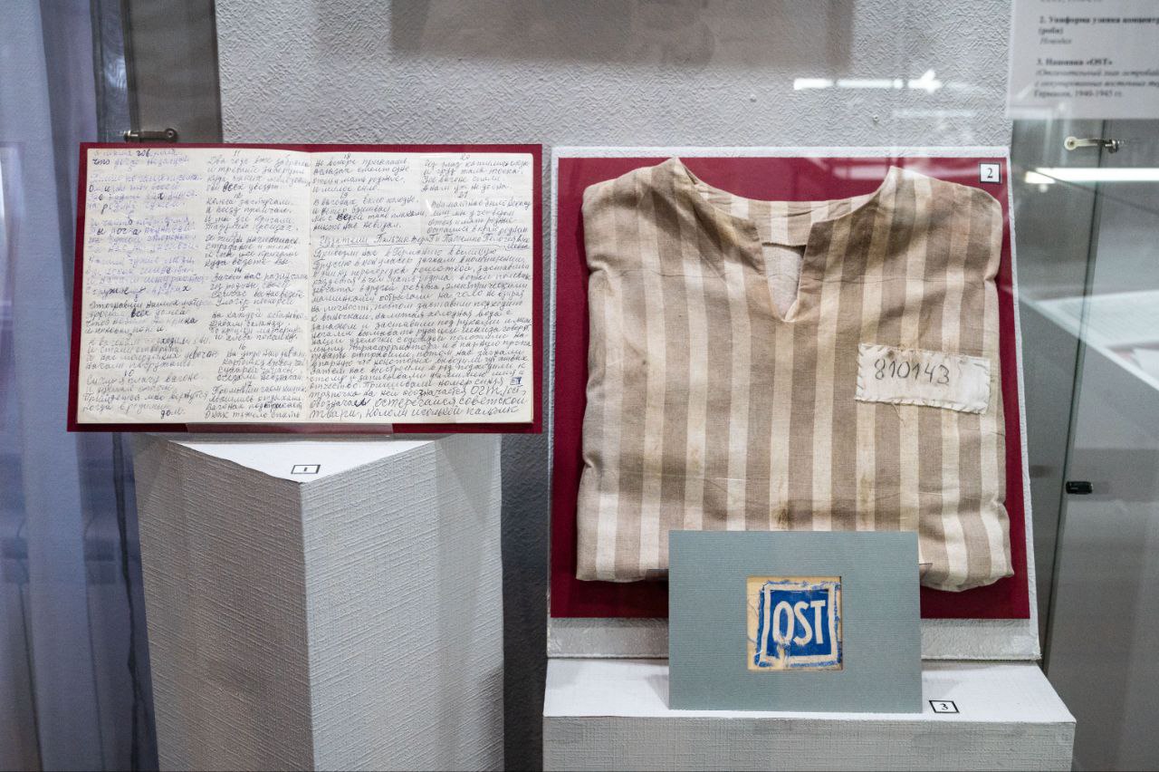 В Музейном комплексе воинской славы омичей открылась выставка «Реквием. Памяти узников концлагерей посвящается...» В Музейном комплексе воинской славы омичей открылась выставка «Реквием. Памяти узников концлагерей посвящается...»