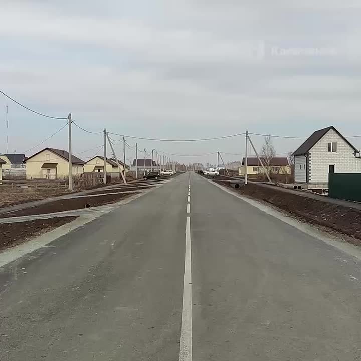 Виталий Хоценко осмотрел новый участок дороги на улице Антонины Артемьевой в Калачинске