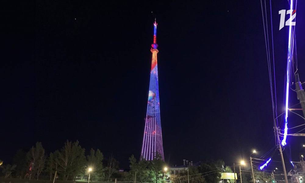 Омская телебашня засияет праздничной подсветкой ко Дню народного единства