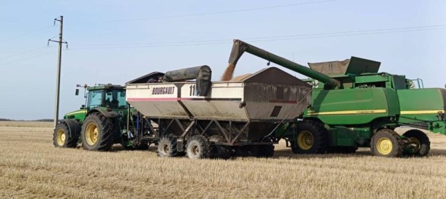 Омские аграрии несмотря на все трудности собрали более 3,8 млн тонн зерна