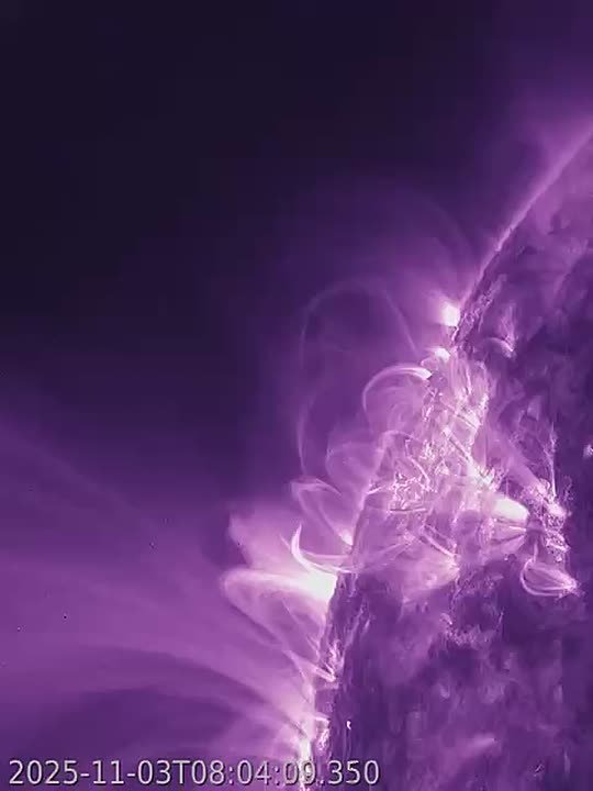 На Солнце зафиксирована самая мощная вспышка с конца сентября