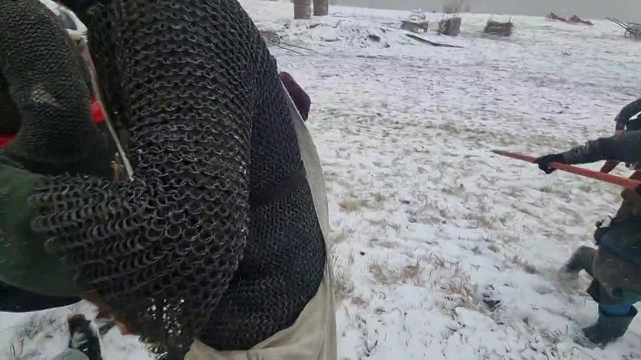 «Снежное побоище» в Омской крепости!