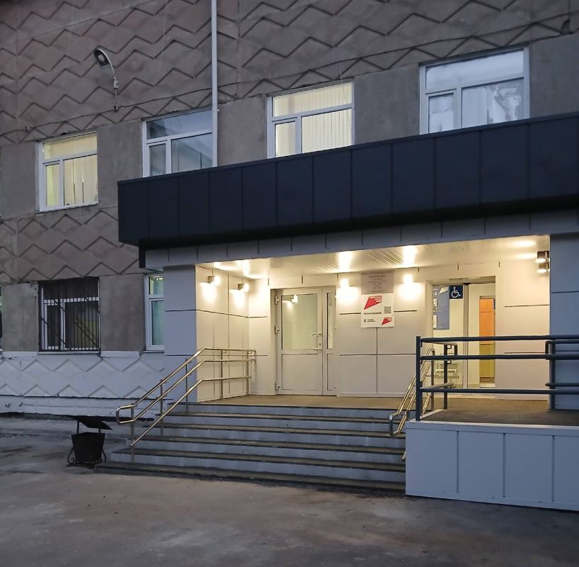 Виталий Хоценко: Ремонт поликлиники Калачинской ЦРБ находится на завершающем этапе