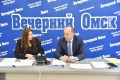 В редакции «Вечерний Омск» прошла прямая линия с Главой Октябрьского округа Дмитрием Котовым