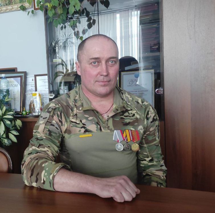 Ветерану СВО из Полтавского района вручен орден Мужества Ветерану СВО из Полтавского района вручен орден Мужества