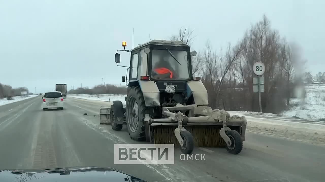 Мороз в Омске начнёт ослабевать