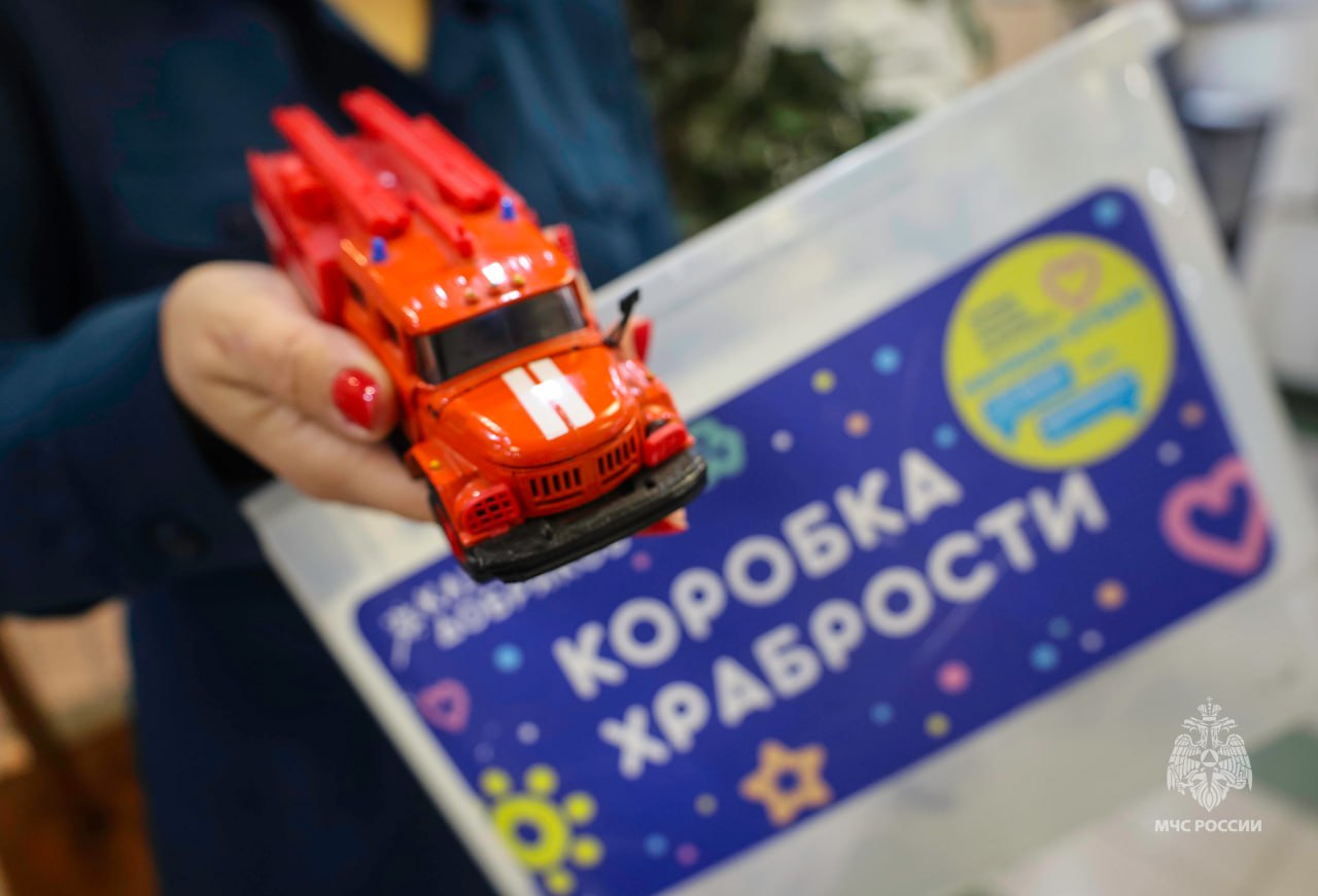 МЧС России дарит смелость: акция «Коробка храбрости» для маленьких омичей МЧС России дарит смелость: акция «Коробка храбрости» для маленьких омичей