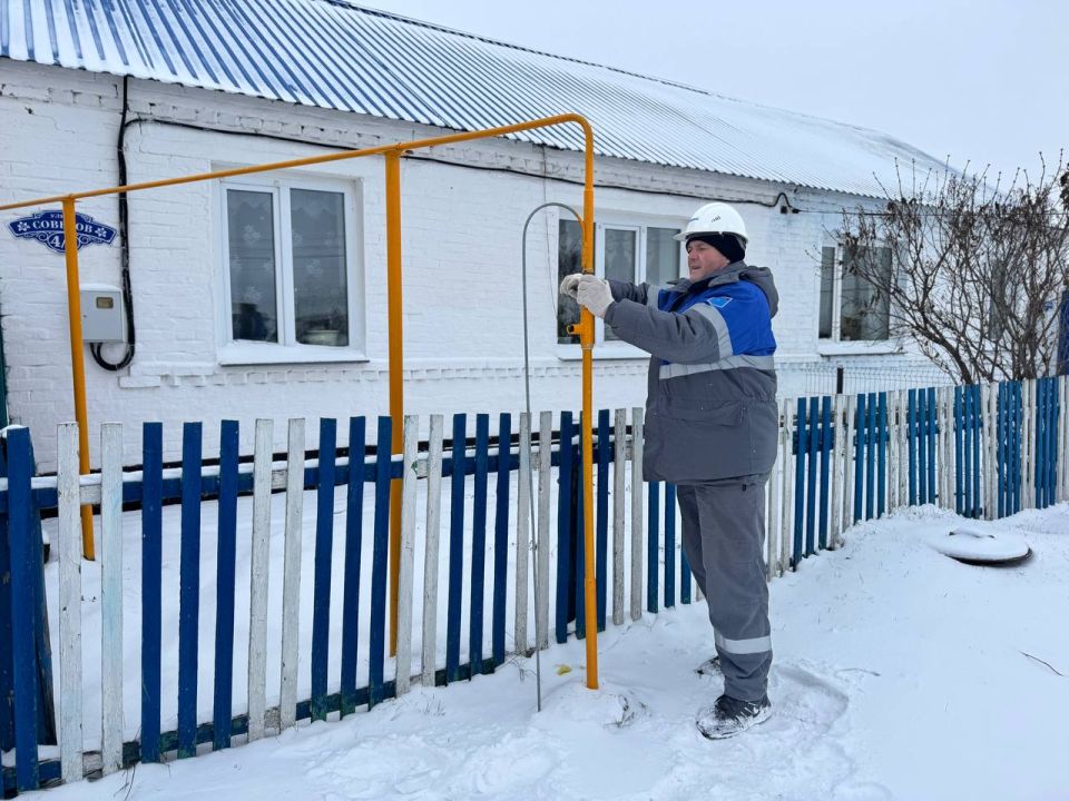 Газ пришел еще в одно село Омской области