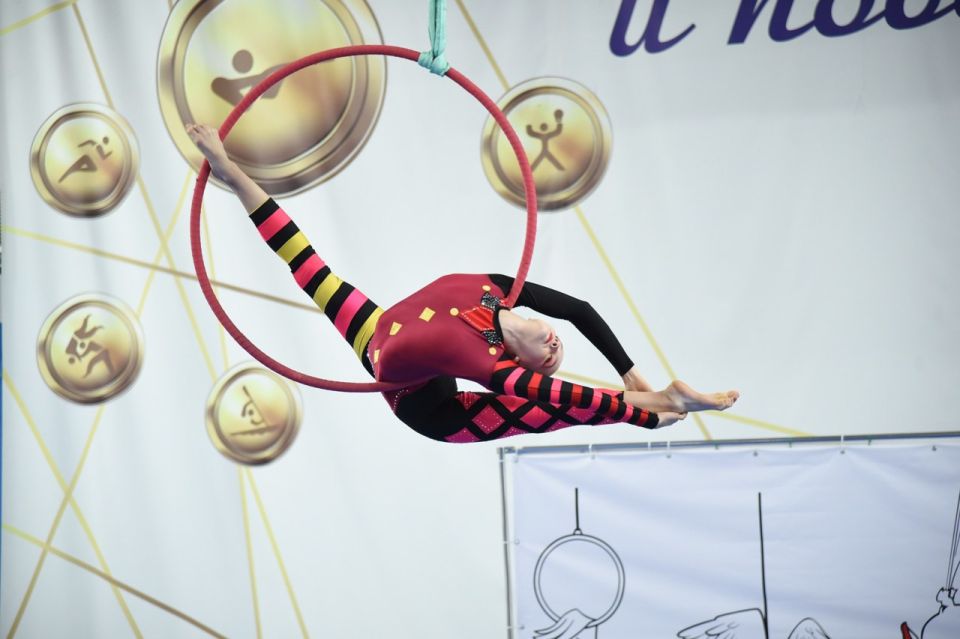 Омские гимнастки разыграли медали Кубка федерации