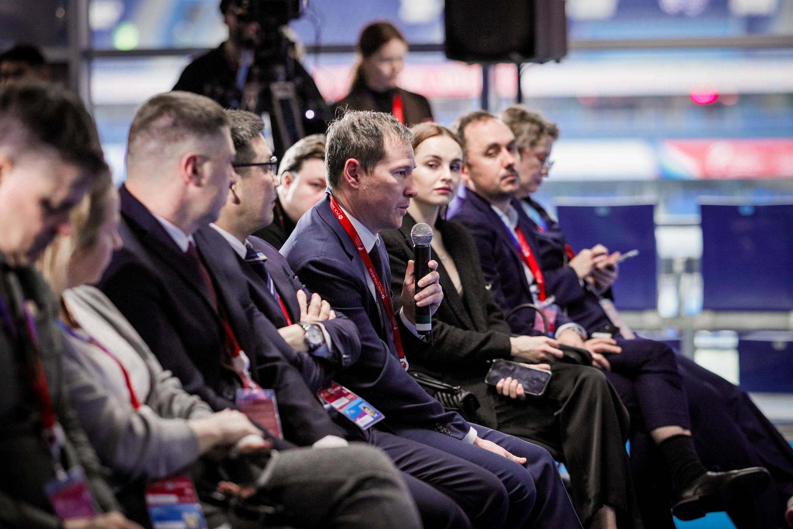 Второй день форума «Россия — спортивная держава» продолжился не менее интересными панельными дискуссиями Второй день форума «Россия — спортивная держава» продолжился не менее интересными панельными дискуссиями