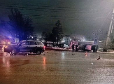 На дорогах Омской области – сразу два ДТП с участием несовершеннолетних