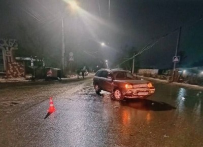 Автоинспекторы устанавливают обстоятельства ДТП с участием несовершеннолетних