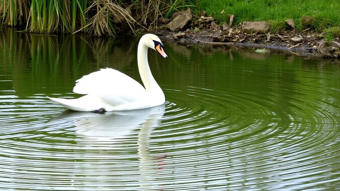 Вмерзли в озеро: в Омской области погибают лебеди