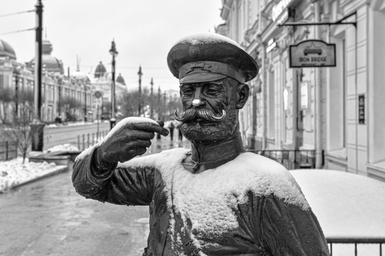 Черно-белый ноябрь — в объективе омского врача скорой помощи Черно-белый ноябрь — в объективе омского врача скорой помощи