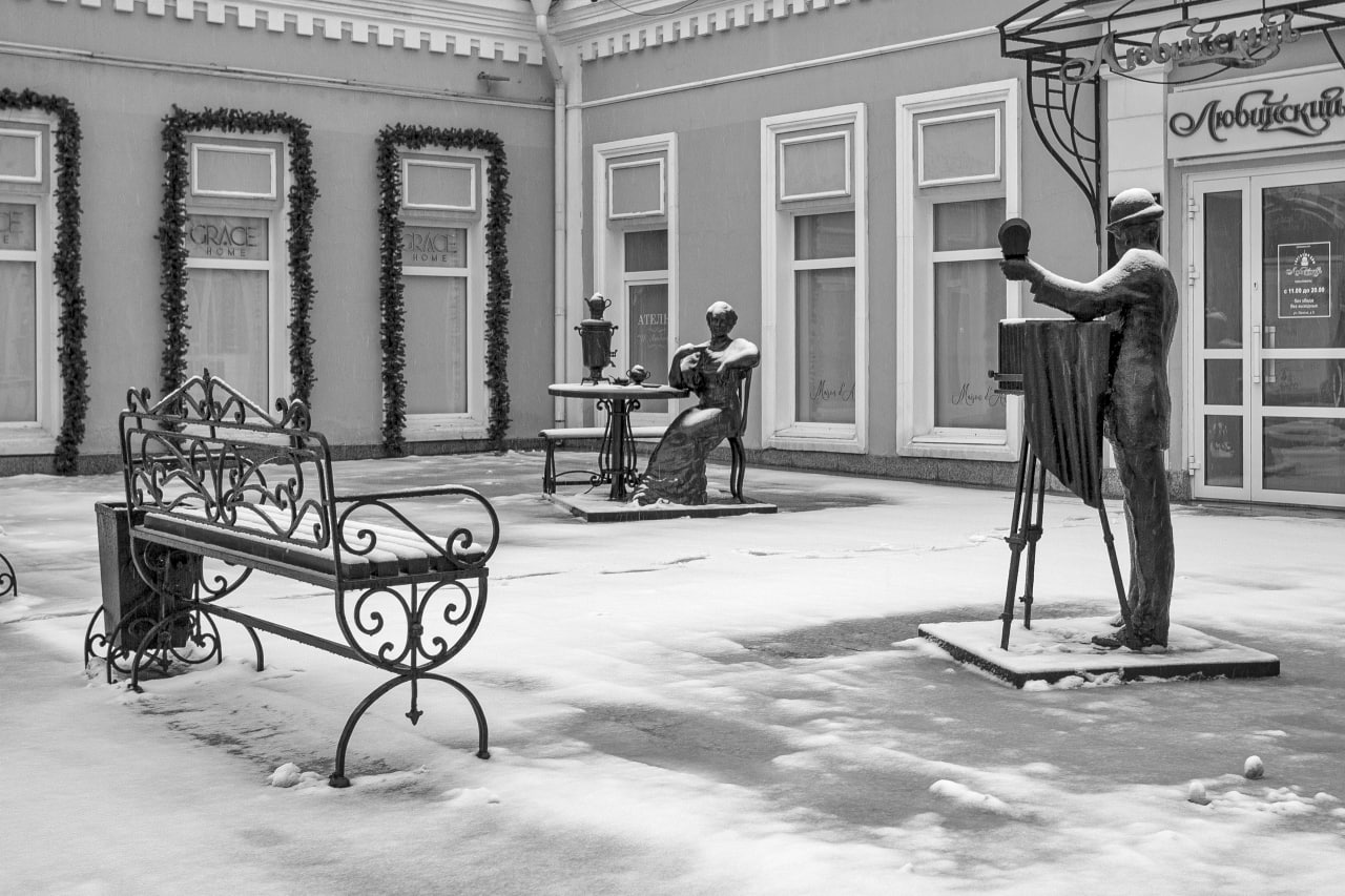 Черно-белый ноябрь — в объективе омского врача скорой помощи Черно-белый ноябрь — в объективе омского врача скорой помощи