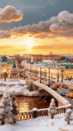 Омск, связанный с любовью. Местный продюсер и шоумен Роман Герасимов показал ролик, где знакомые улицы, дома и памятники Омска будто связаны из пряжи