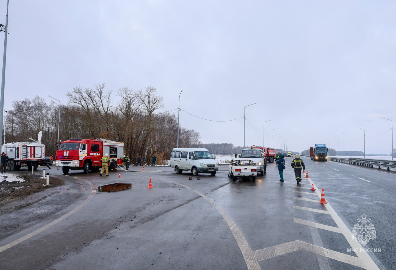 Ответ на ежегодные риски. Омские службы отработали действия при ДТП на федеральной трассе