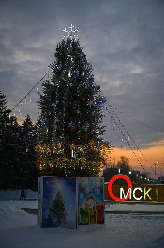 Омские парки готовятся к зимнему чуду!