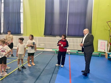 Сергей Шелест: Посетил две спортивные школы в Кировском административном округе: СШОР № 3 и споршколу имени Героя России Олега Охрименко