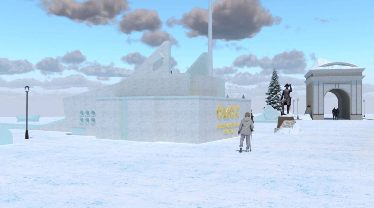 Яркие снегири поселятся на новогодних локациях Омска Яркие снегири поселятся на новогодних локациях Омска