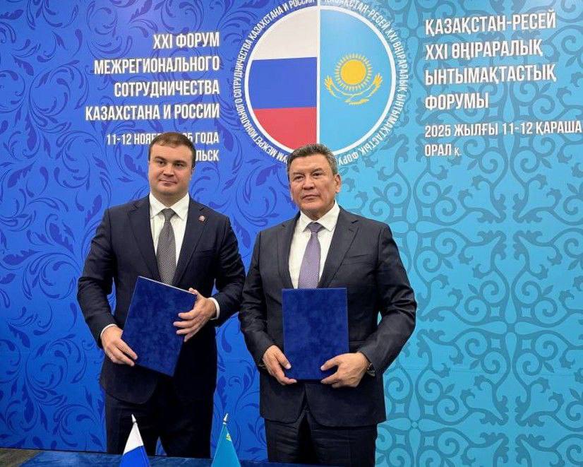 Виталий Хоценко: На встрече с акимом Северо-Казахстанской области Гауезом Торсановичем Нурмухамбетовым подписали дорожную карту и договорились продолжить укреплять связи в промышленности, сельском хозяйстве, культуре...