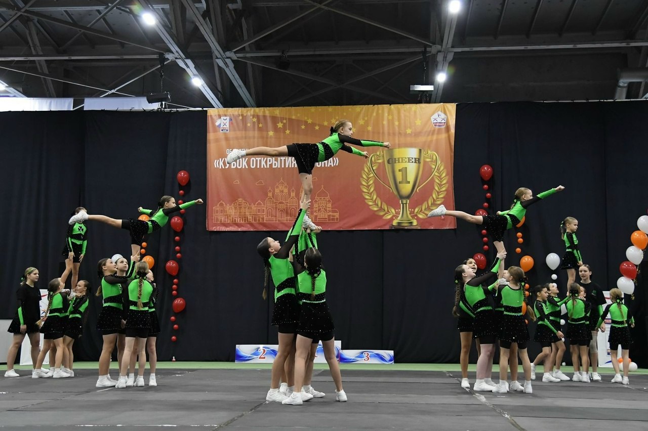 Определились победители Кубка открытия сезона по чир спорту Определились победители Кубка открытия сезона по чир спорту