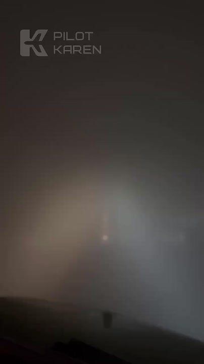 Пилот снял посадку в омском аэропорту во время тумана