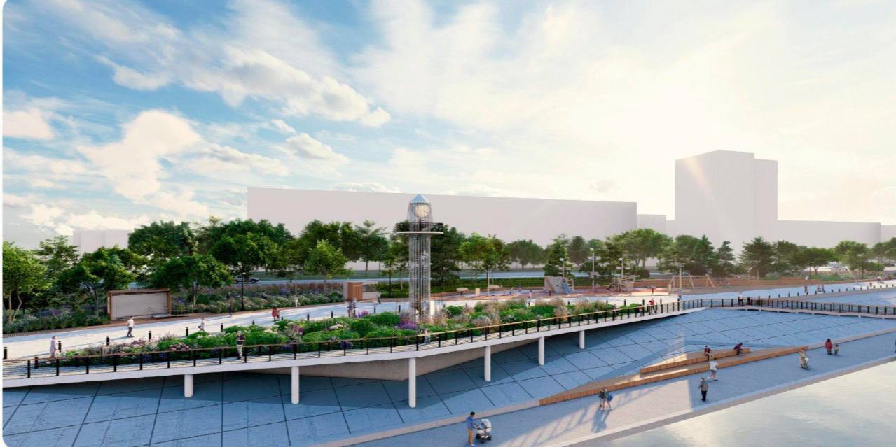 Проект благоустройства набережной Тухачевского одобрен советом