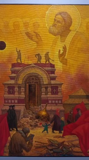 Художник Сергей Лисица сегодня приглашает омичей на авторскую экскурсию по своей выставке: «Между Западом и Востоком» в 12:00 в Историческом парке «Россия – Моя история»